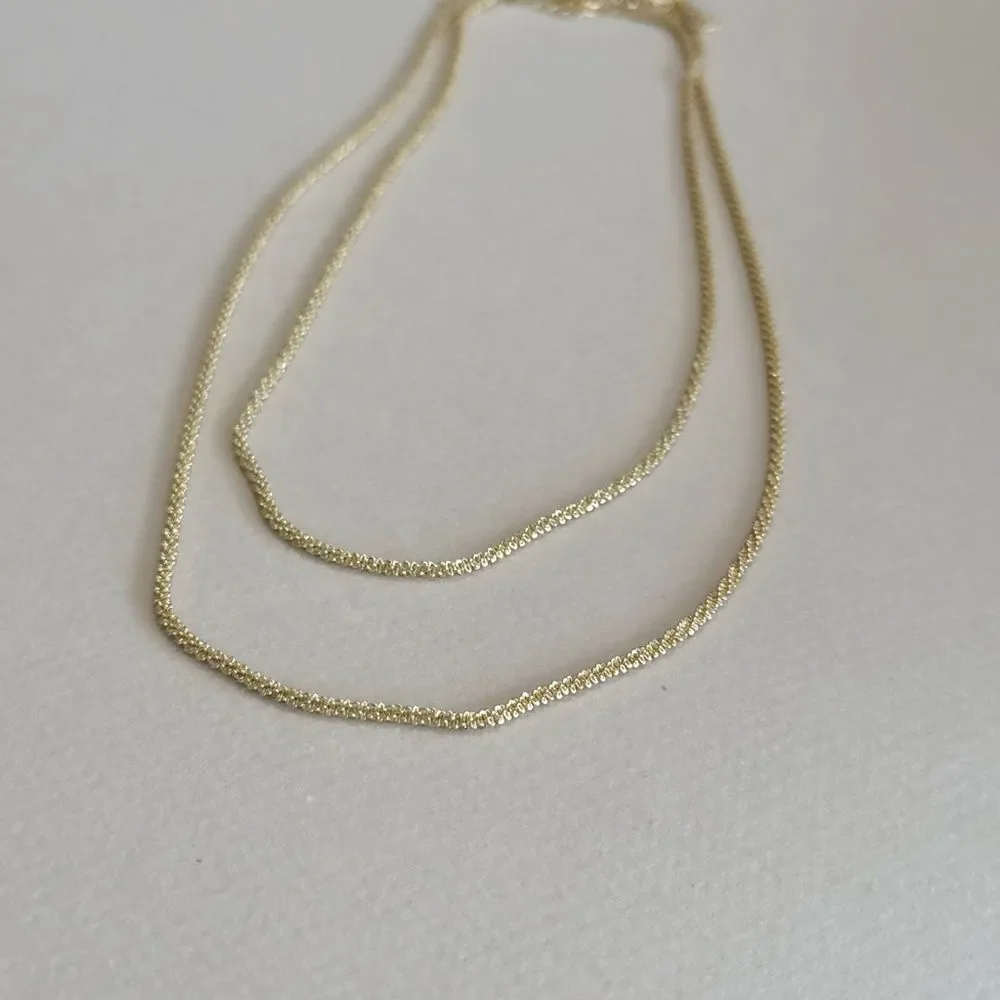 Elegant Gold Chain Necklace #1487